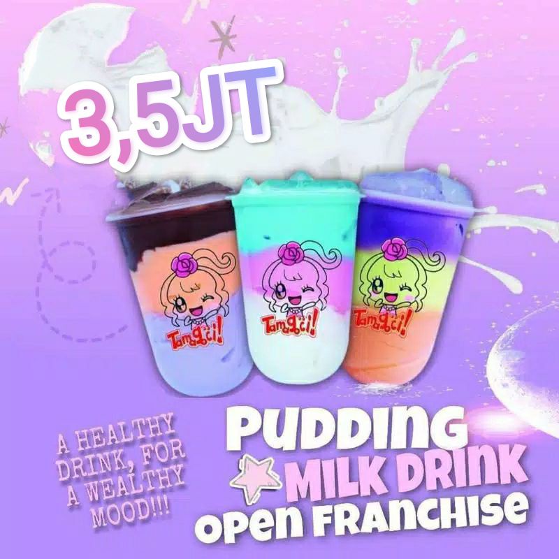 

Paket Usaha Minuman Puding Milk Drink