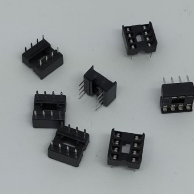 Soket socket/ kedudukan kaki ic 8 pin