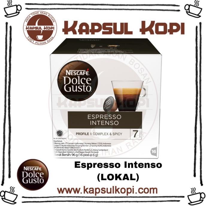 

Paling Murah! Espresso Intenso Kapsul Kopi Nescafe Dolce Gusto Ndg