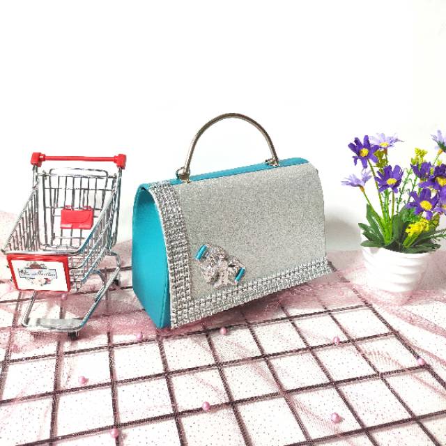 Aizolshop tas pesta NABILA  clutch pesta tas kondangan ukuran 18×7×13 cm tas wanita murah