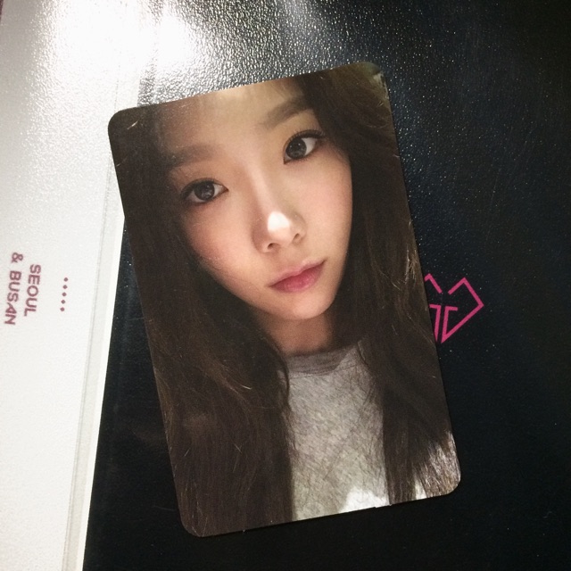 Taeyeon SNSD photocard — my voice