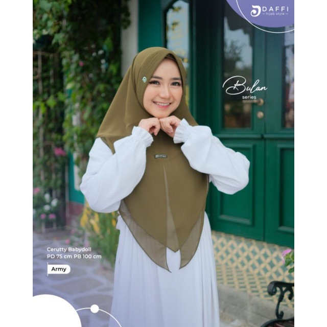 Jilbab Instan Ceruty Bulan By Daffi