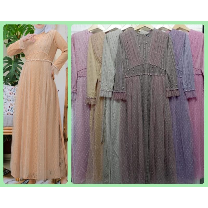 Jual Gamis Brokat Terbaru By Ozias Dua Shopee Indonesia