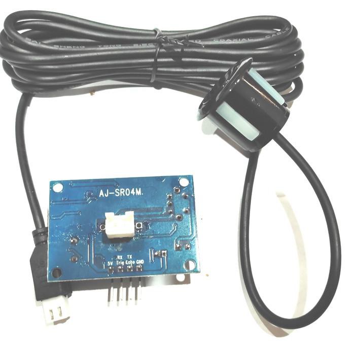 Extra Cashback Ultrasonic Waterproof Sonar Sensor Module Jsn-Sr04T With Cable Arduino Termurah