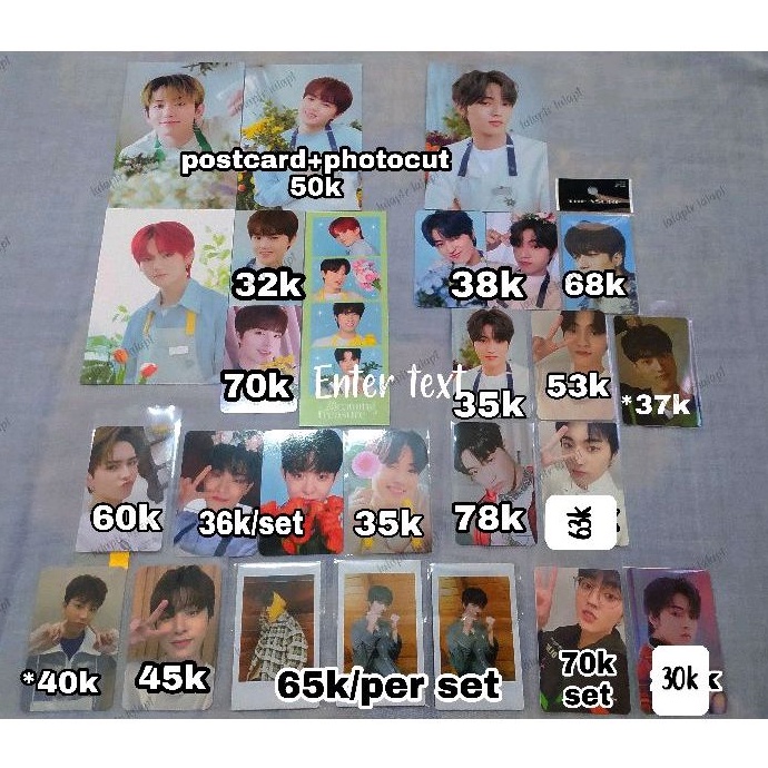 TREASURE PHOTOCARD OFFICIAL BLOOMING, CASHBEE, MEMBERSHIP, WINTER CAMP, ALBUM, MD TRACE