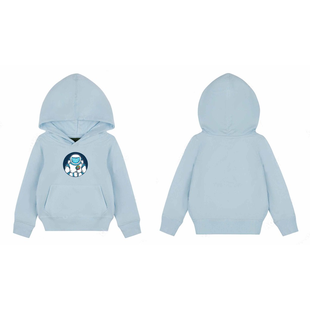 Hoodie Sweet Space Sweater Pakaian Fleece Anak M -XL