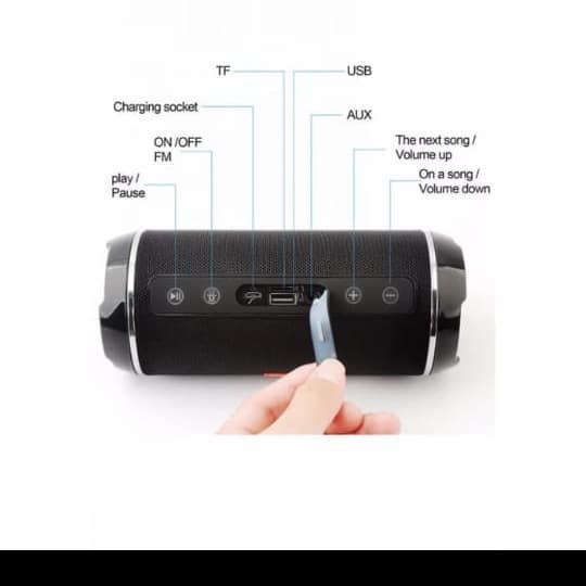 speaker bluetooh T&amp;G tg116 original produk T&amp;G superbass