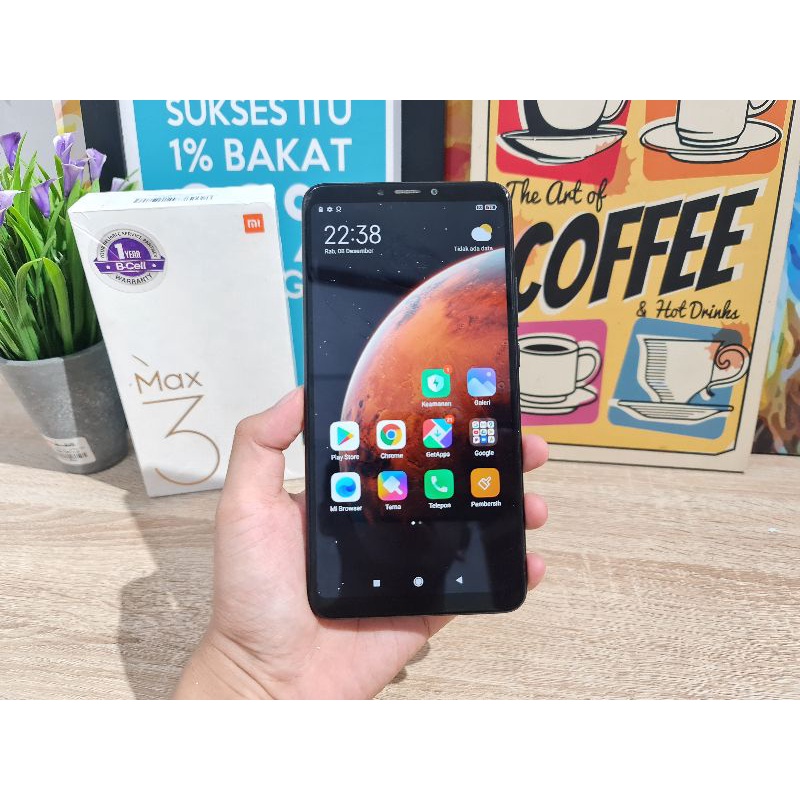 XIAOMI MI MAX 3 RAM 6/128GB WITHBOX MINUS
