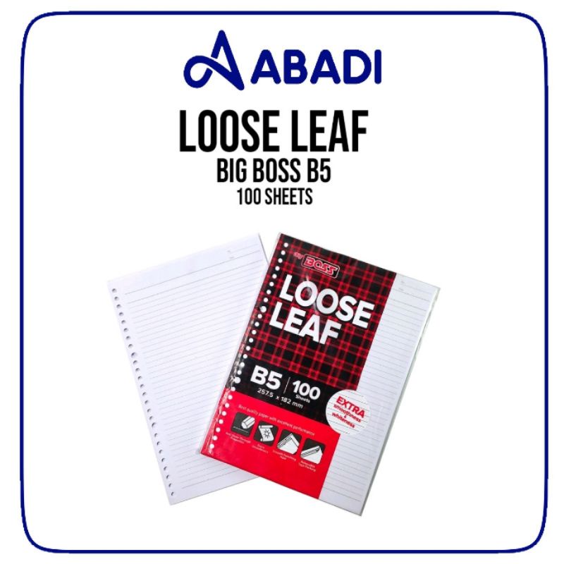 

Loose Leaf Big Boss Murah Grosir