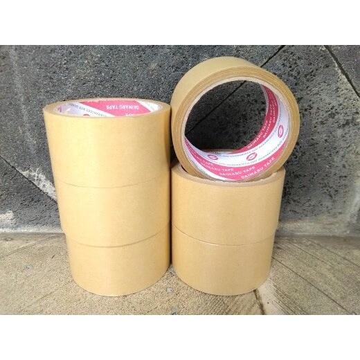

Kraft tape Lakban kertas Masking Daimaru 2" x 15 yard