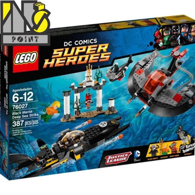 Lucu Lego 76027 - Super Heroes - Black Manta Deep Sea Strike Gilaa