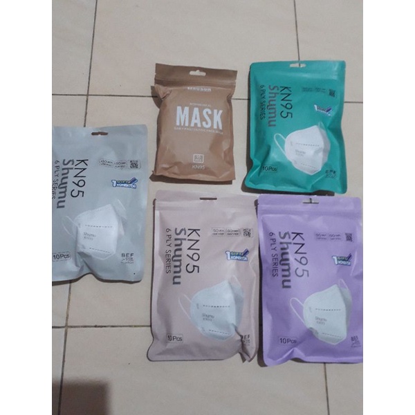 kn 95 6ply  6 ply shumu mouson sale ungu aja