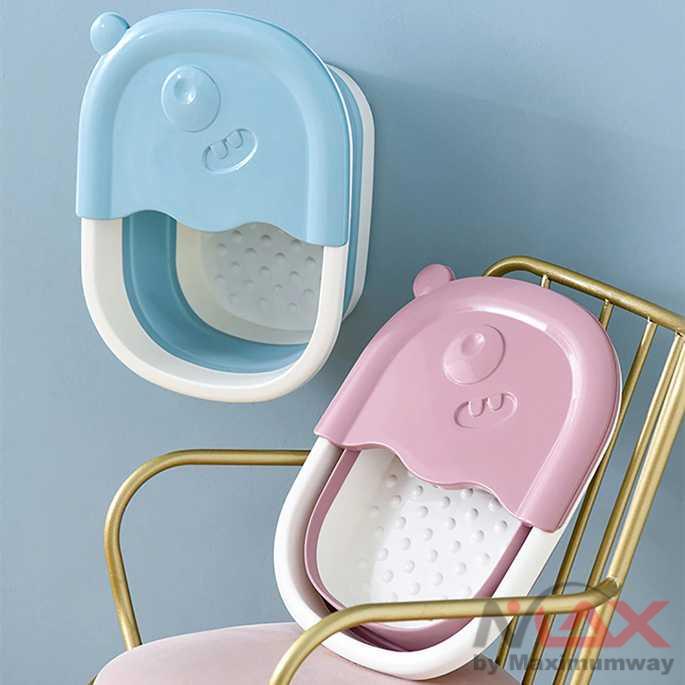 Ember Air Cyan Baskom Air Lipat Rendam Kaki Pedicure Manicure SPA - T1175