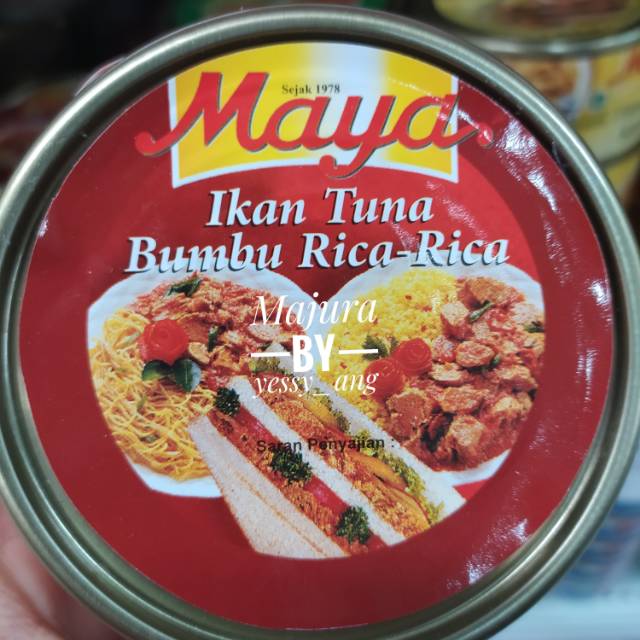 

Maya Tuna Kaleng Bumbu Rica Rica