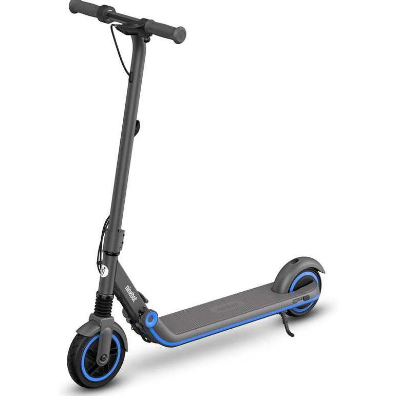 Ninebot E10 Skuter Elektrik Anak, Solid Tires 178/152mm, Max Speed 16km/h, Range 10km, IPX4 Water Resistance
