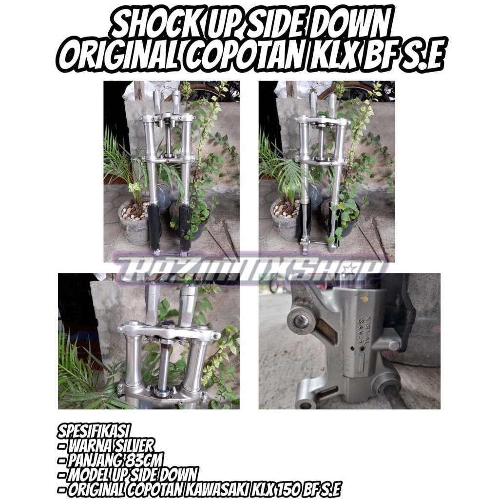SHOCK UP SIDE DOWN ORIGINAL COPOTAN KLX BF SE