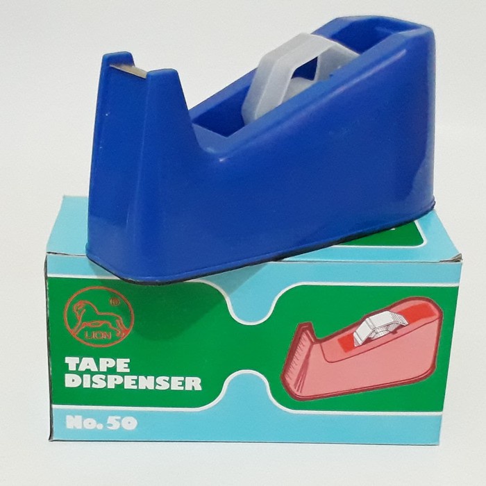 Tape dispenser No.50 Lion / Tempat Solasi Kecil Lion