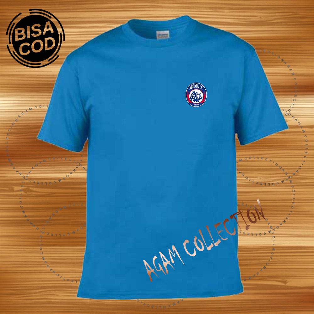 Agam Collection Baju Kaos Distro Logo FC 1 Text Printing Lengan Pendek  Premium Quality