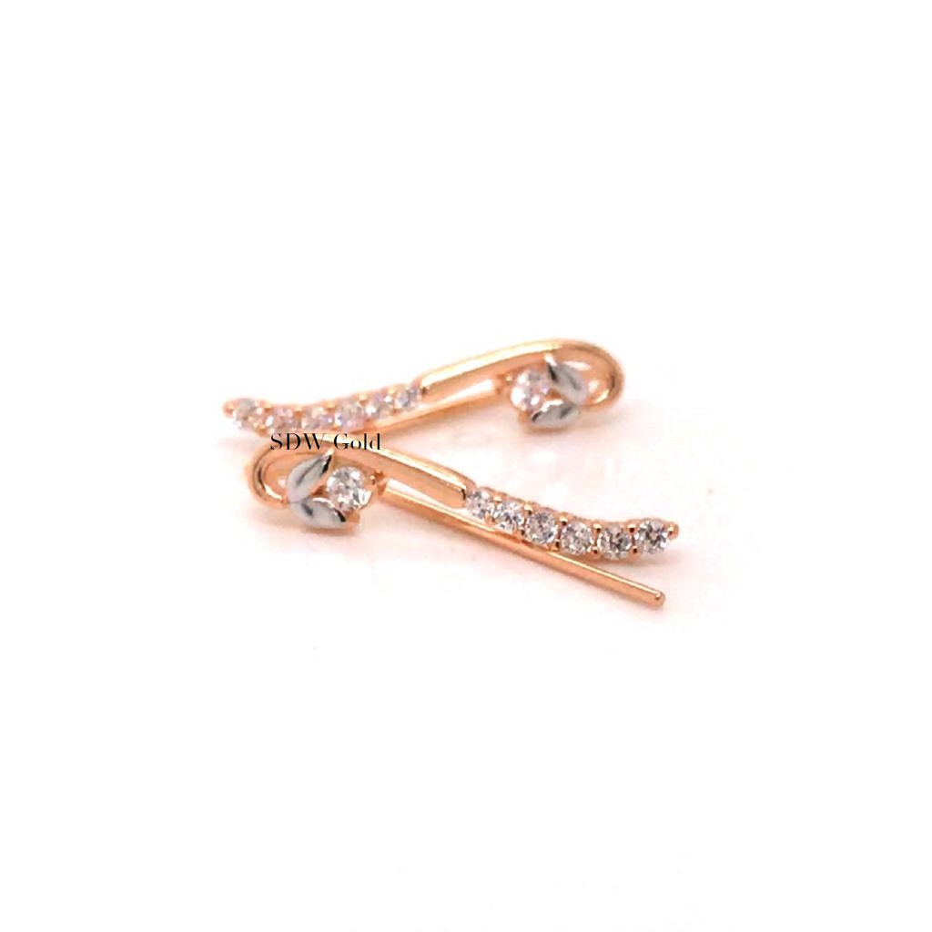 Anting Jepit Emas Fashion 8K - SDW Gold -