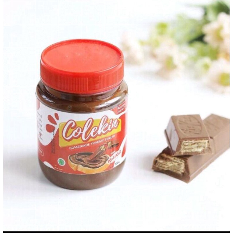 

Colekin. Selai Cokelat Toping Kitkat ( Kot kot chocolate) 200 gram