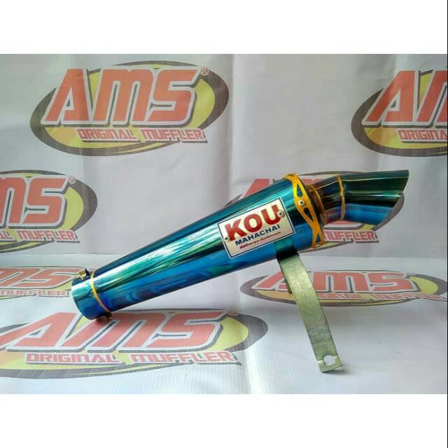 Knalpot Kou Bluemoon Mio Sporty Mio Soul Mio J Fino Mio M3 Shopee Indonesia