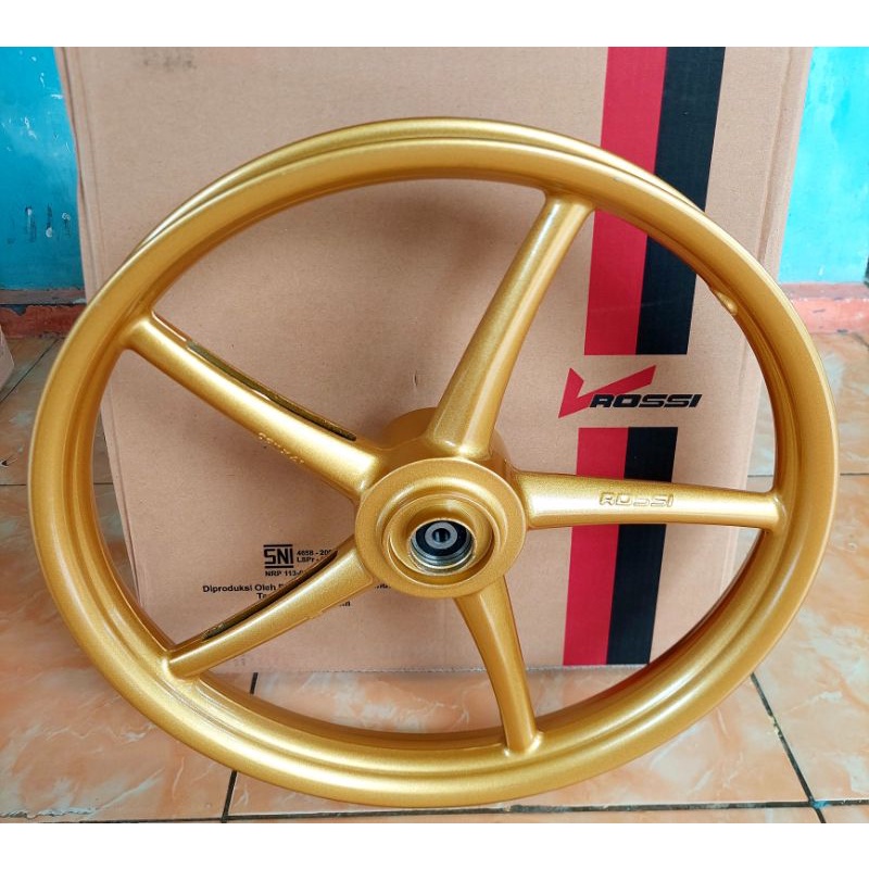 Velg pelg vrossi copy rcb palang 5 depan saja ukuran 160x17 bebek yamaha