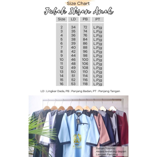 Jubah Ihsan Al Fath (Anak)