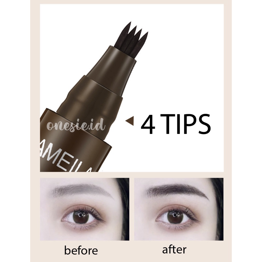 LAMEILA Eyebrow Waterproof Natural Pen Four-Claw Eye Brow Tint Tip Long Lasting LA068 784