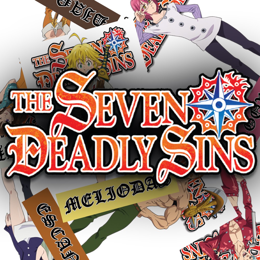 

Poster Anime Nanatsu No Taizai Seven Deadly Sins Karakter - Size A4+ A3+