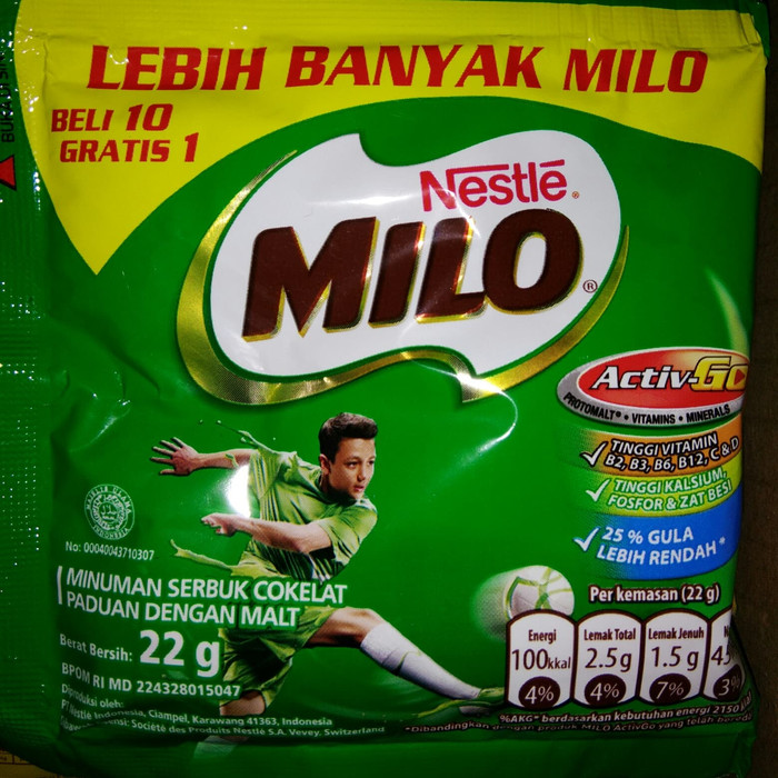 

Milo Sachet Per Renceng