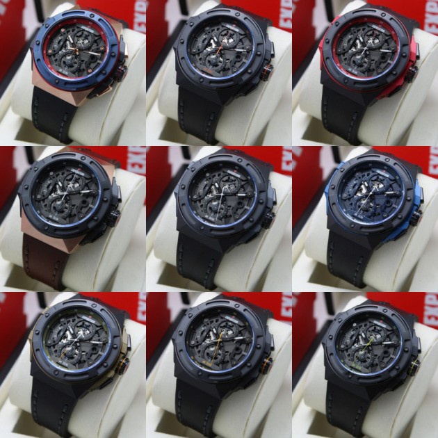 JAM TANGAN PRIA EXPEDITION 6818 / E6818 / E 6818 LEATHER ORIGINAL GARANSI RESMI 1 TAHUN