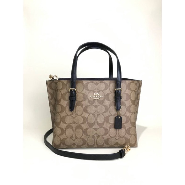 Coach C4250 Mollie Tote 25 Signature Khaki/Black