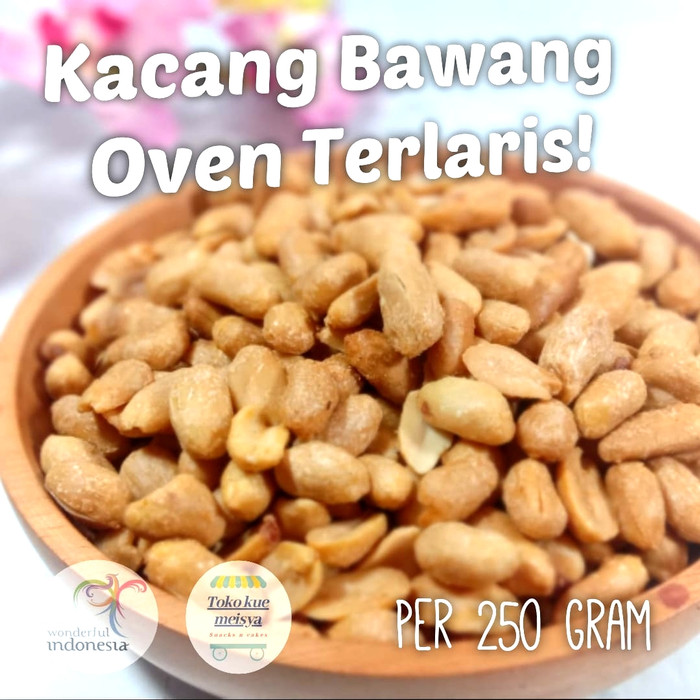 

Kacang Bawang Oven Terlaris Termurah Kiloan 250 Gr