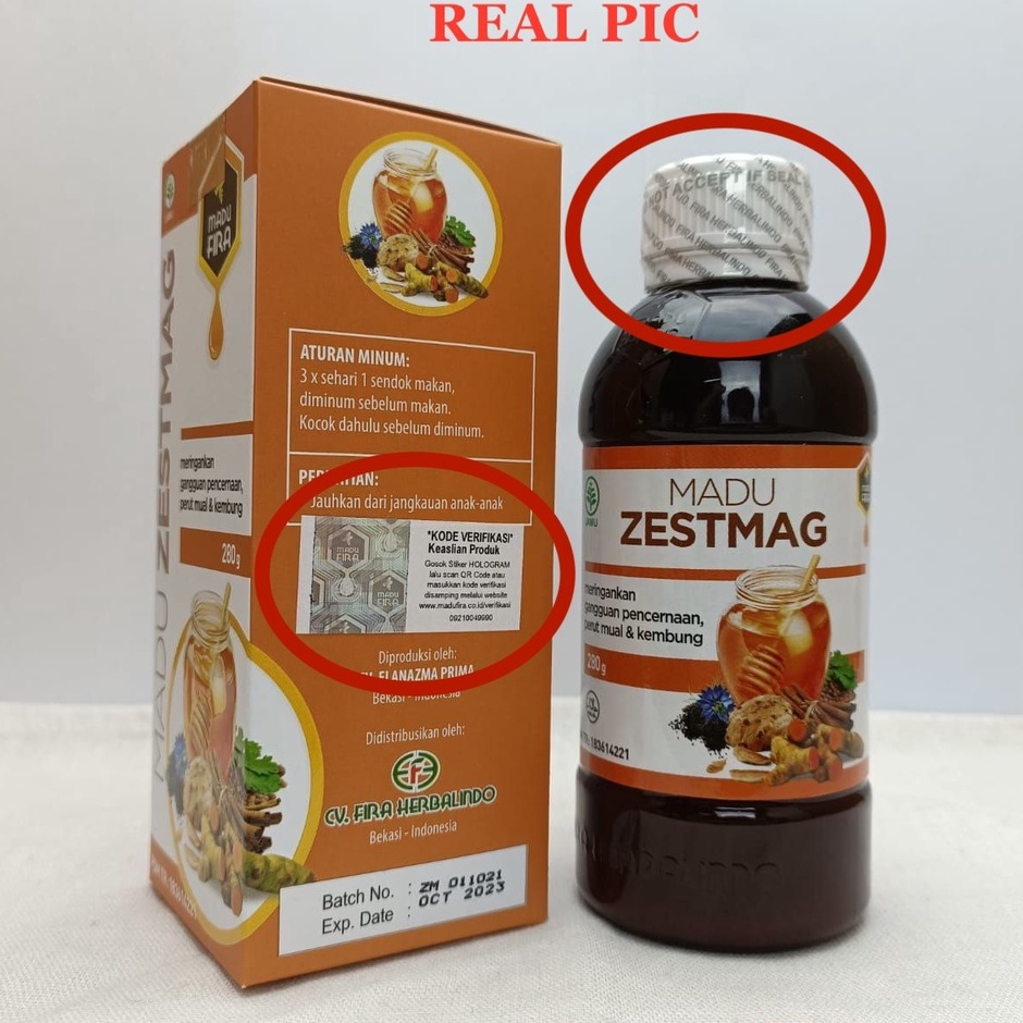 COD MADU ZESTMAG Original Obat Asam Lambung Gerd Anxienty Maag Kronis Luka Radang Lambung Ampuh Zetsmag