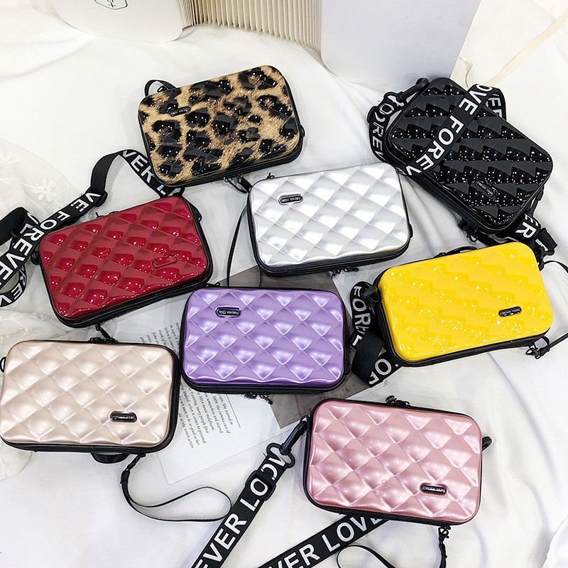 Tas mini koper Tas selempang koper tas kekinian Tas fashion wanita import Slingbag fashion KPC8715