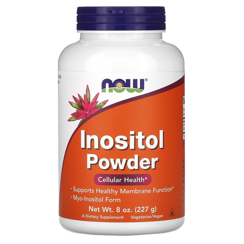 Now Foods Inositol Powder 227 gr Myo-Inositol
