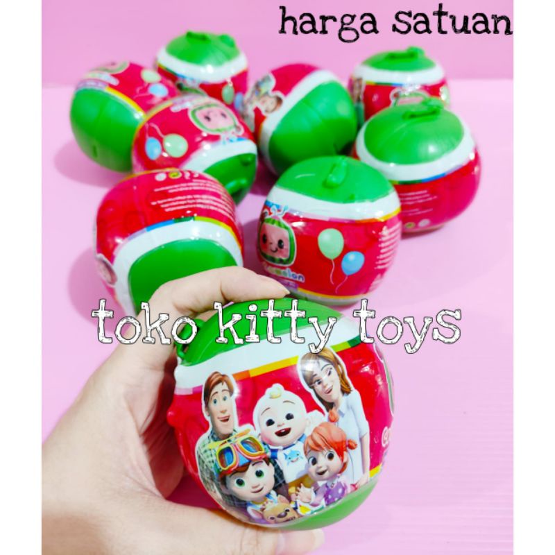 mainan coco melon surprise figure coco melon boneka