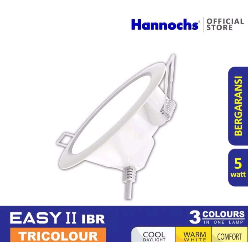 HANNOCHS EASY IBR 5W 5 WATT TRICOLOUR / HANNOCHS EASY 5W 5 WATT IBR BULAT TRICOLOUR