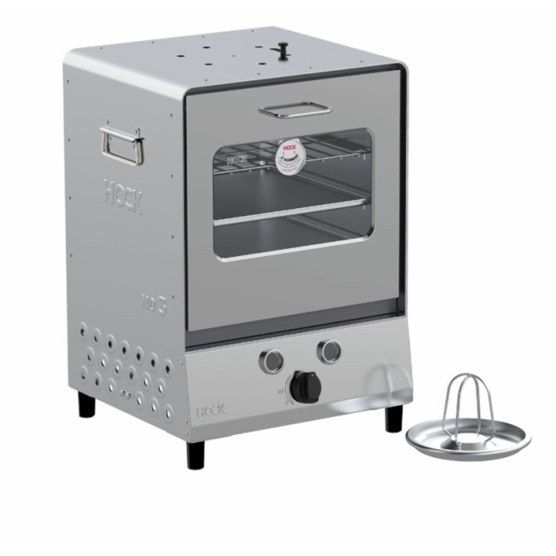 HOCK OVEN GAS PORTABLE STAINLESS STEEL / OVEN HOCK HO-GS103 / OVEN HOCK GAS - STAINLESS STEEL