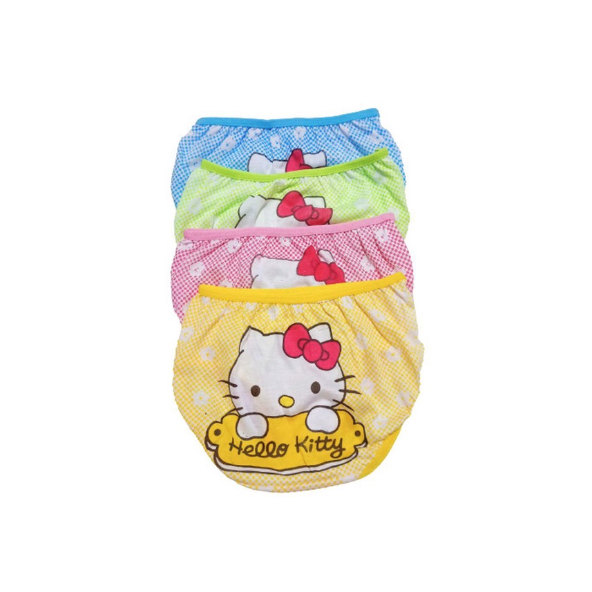 PROMO!! ( 1 Lusin ) Celana Dalam Anak Perempuan / CD Cewek Karakter HELLO KITTY  | Essen