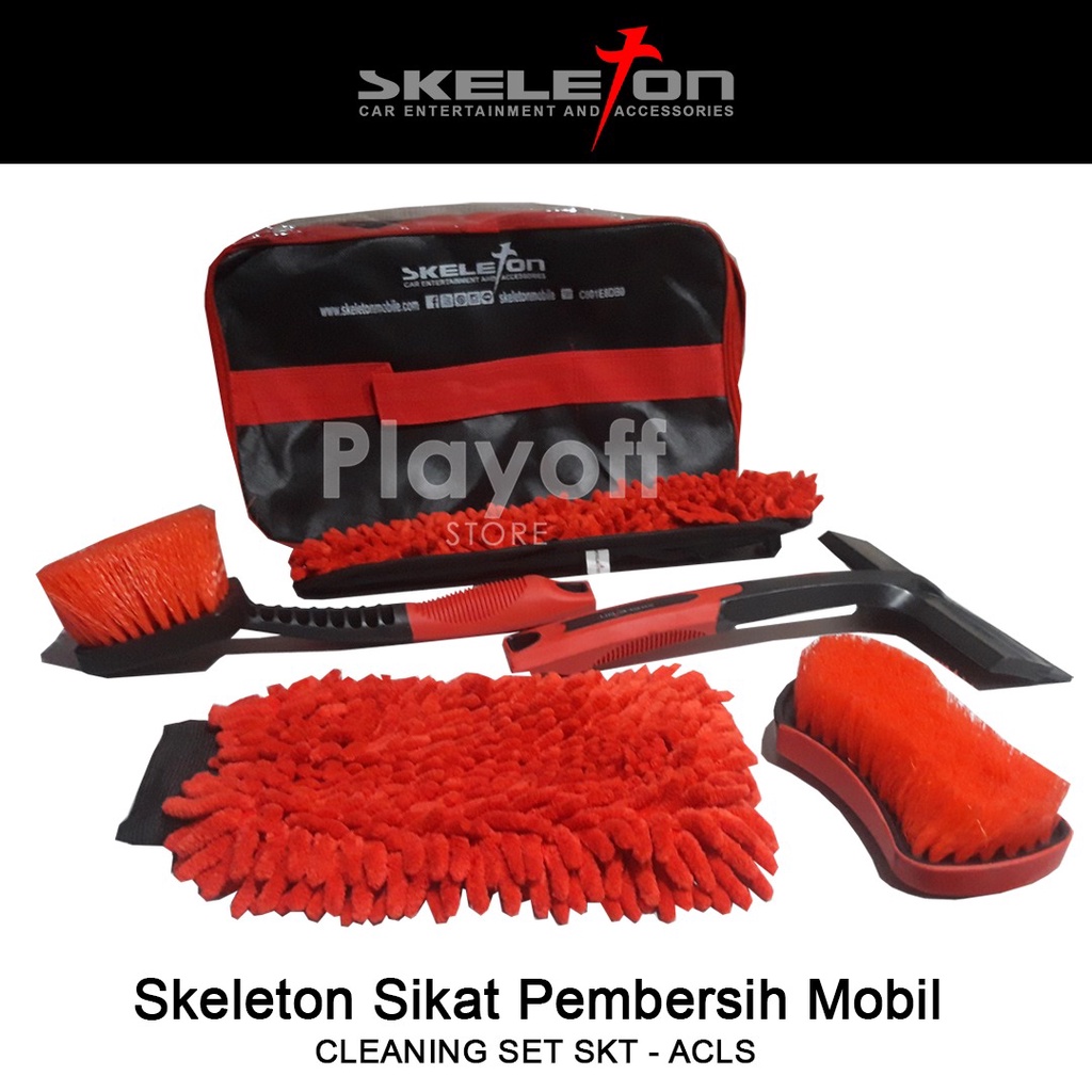 (Satu Set) Sikat Pembersih Mobil - Car Cleaning Set