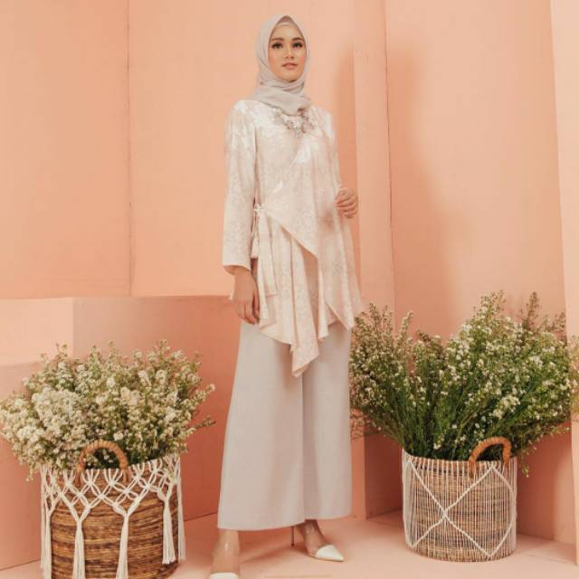 Wearing Klamby Poppy Blouse