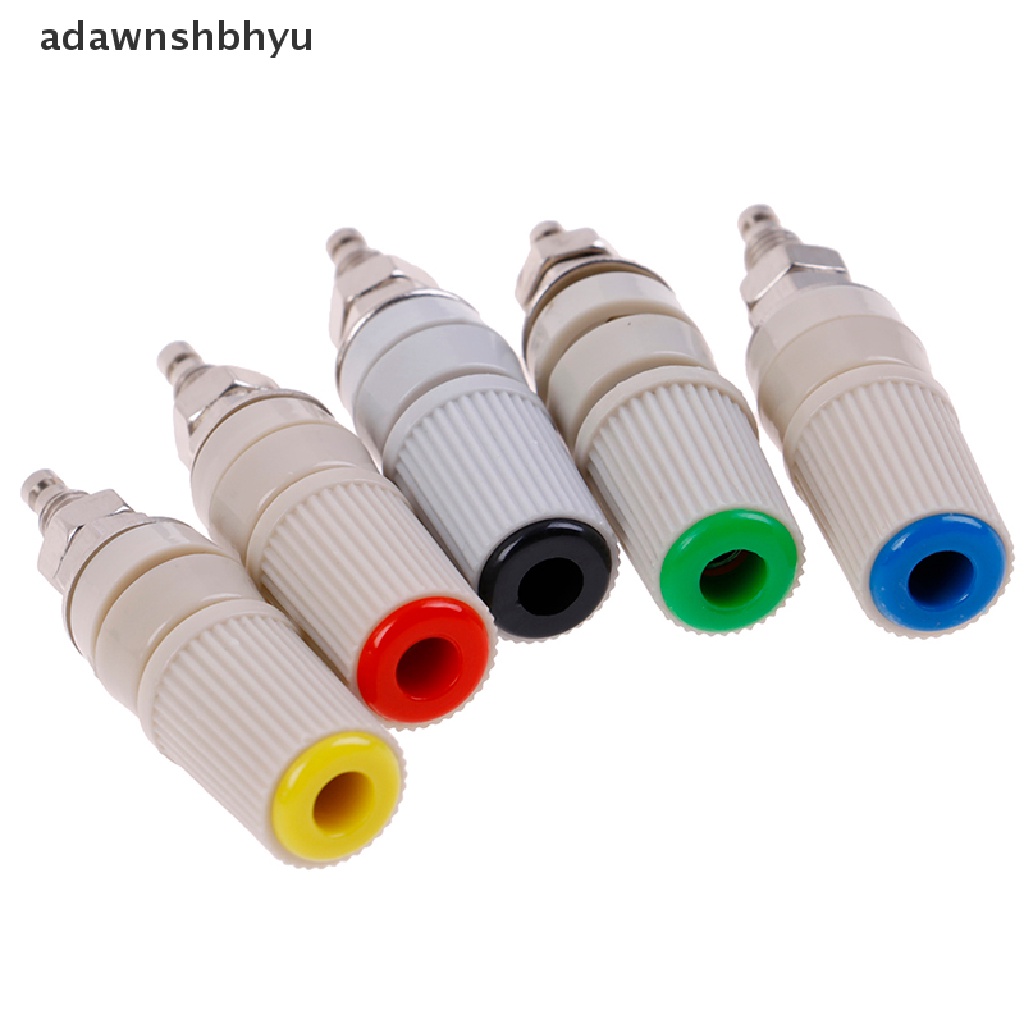 Adawnshbhyu Current 30A M5 Type 4mm Amplifier Female Banana Jack Socket Test Binding Post