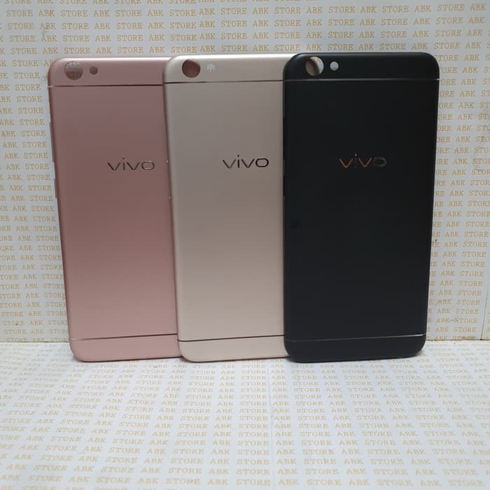 Backdoor Back Casing Cover Tutup Belakang Battery VIVO V5 Original - Gold