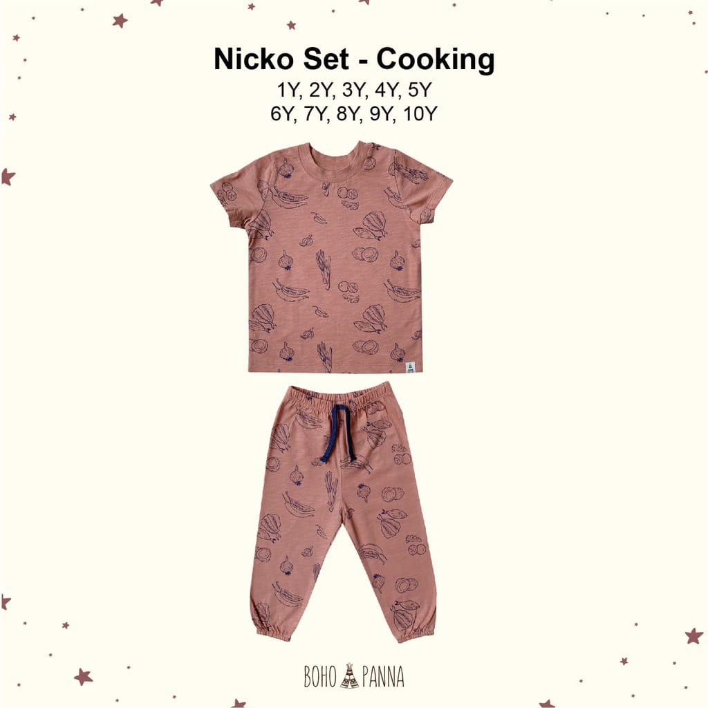 BOHOPANNA - NICKO SET - Setelan Anak