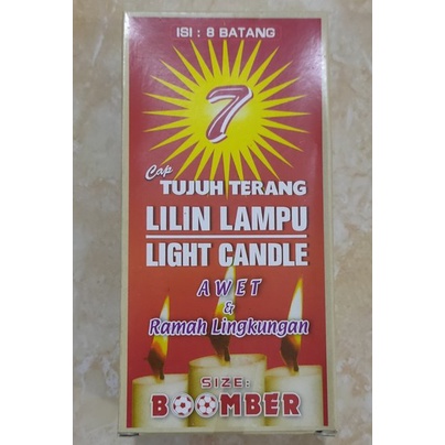Lilin Lampu Cap Tujuh Terang