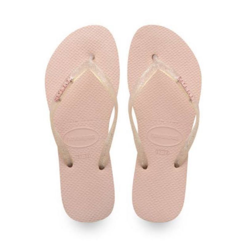 Havaianas Flip Flop & Sandal Wanita / Havaianas Slim Logo Metalic