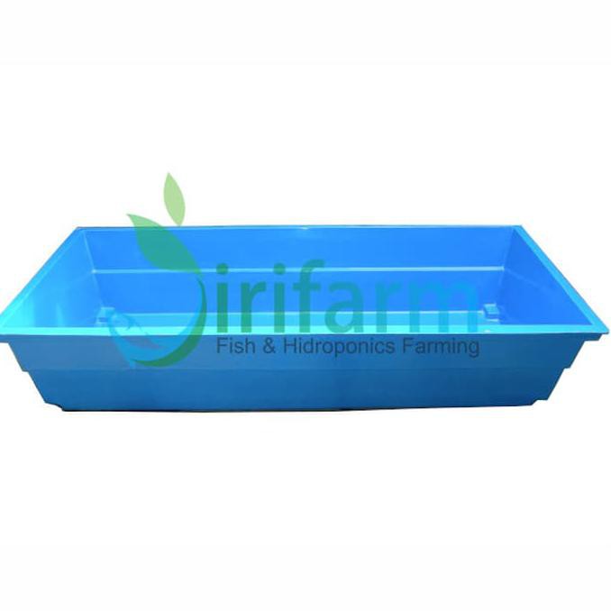 PROMO BAK / KOLAM IKAN PERSEGI 200 X 100 X 40 CM FIBER TEBAL BERKUALITAS TERBAIK