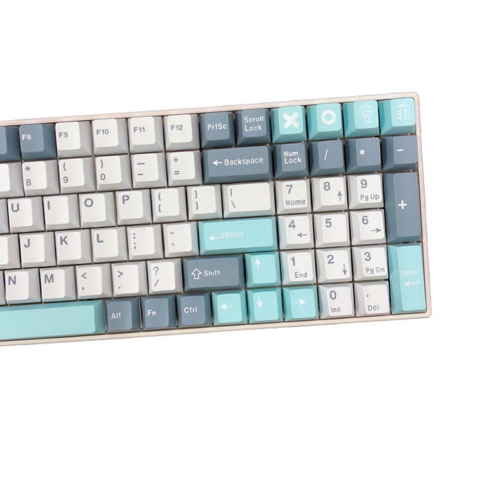 KEYCAPS ABS SHOKO CHERRY PROFILE DOUBLE SHOT MECHANICAL KEYBOARD