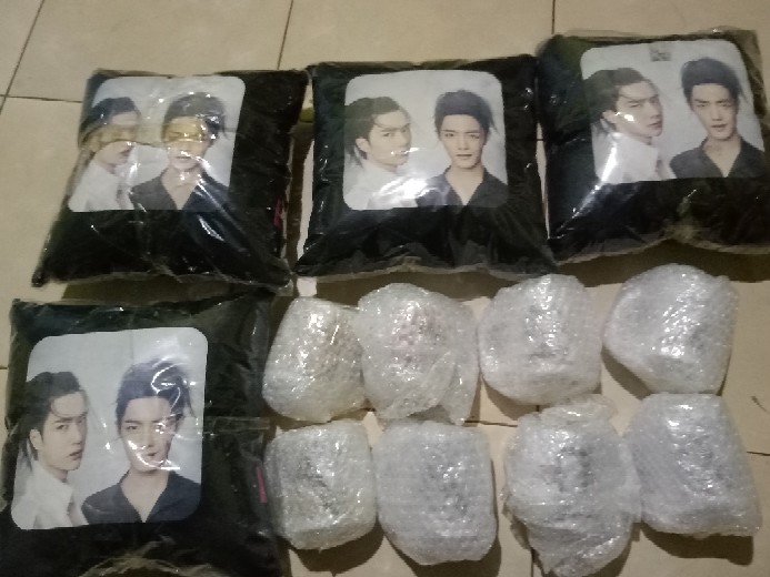 (free Card) Bantal Printing / Bantal Custom / Bantal Kado